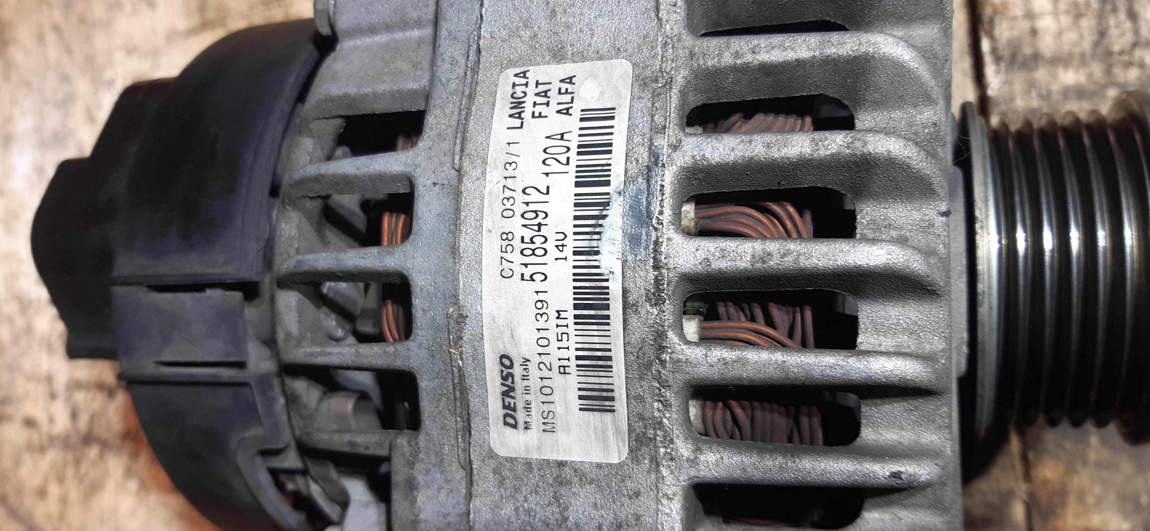 Alternatore Fiat Fiorino 1.3MJ 2013 199B1000 51854912 ALT725