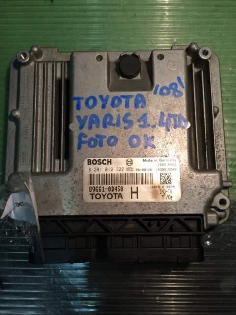 Centralina Toyota yaris 1.4 TD 2008 BOSCH 0281012322 - CT006