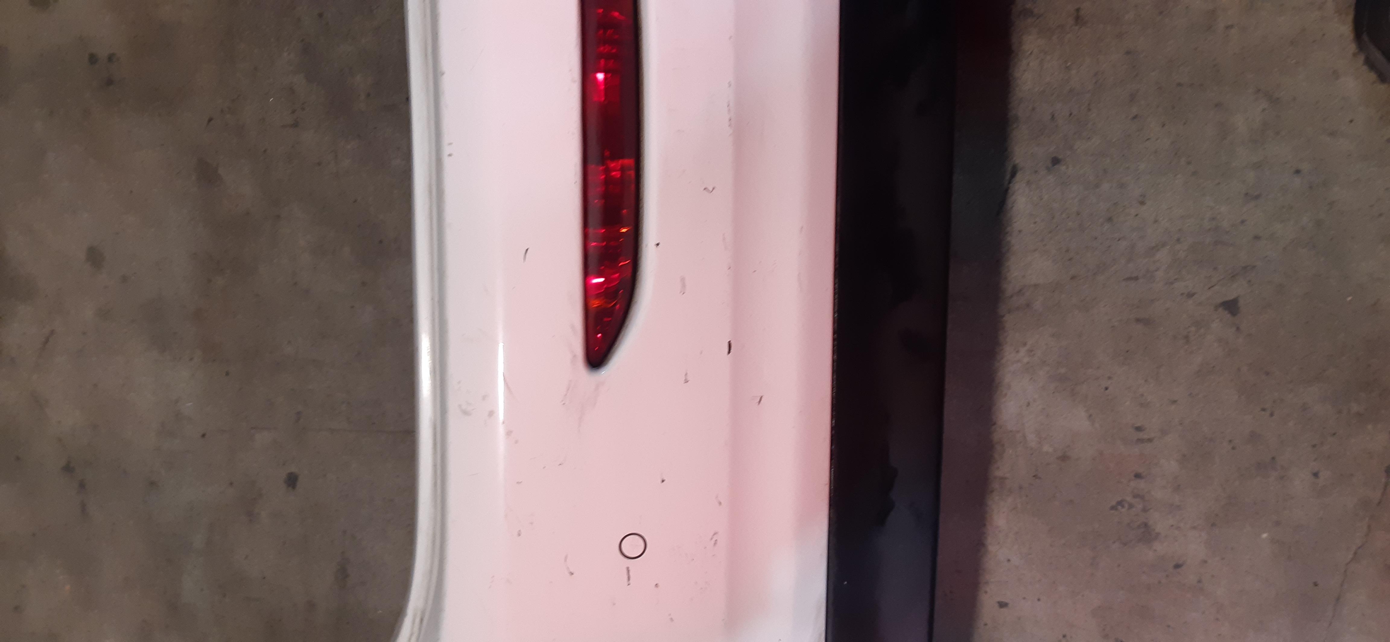 Paraurti post Completo di sensori Peugeot 208 2014 5P BIANCO 