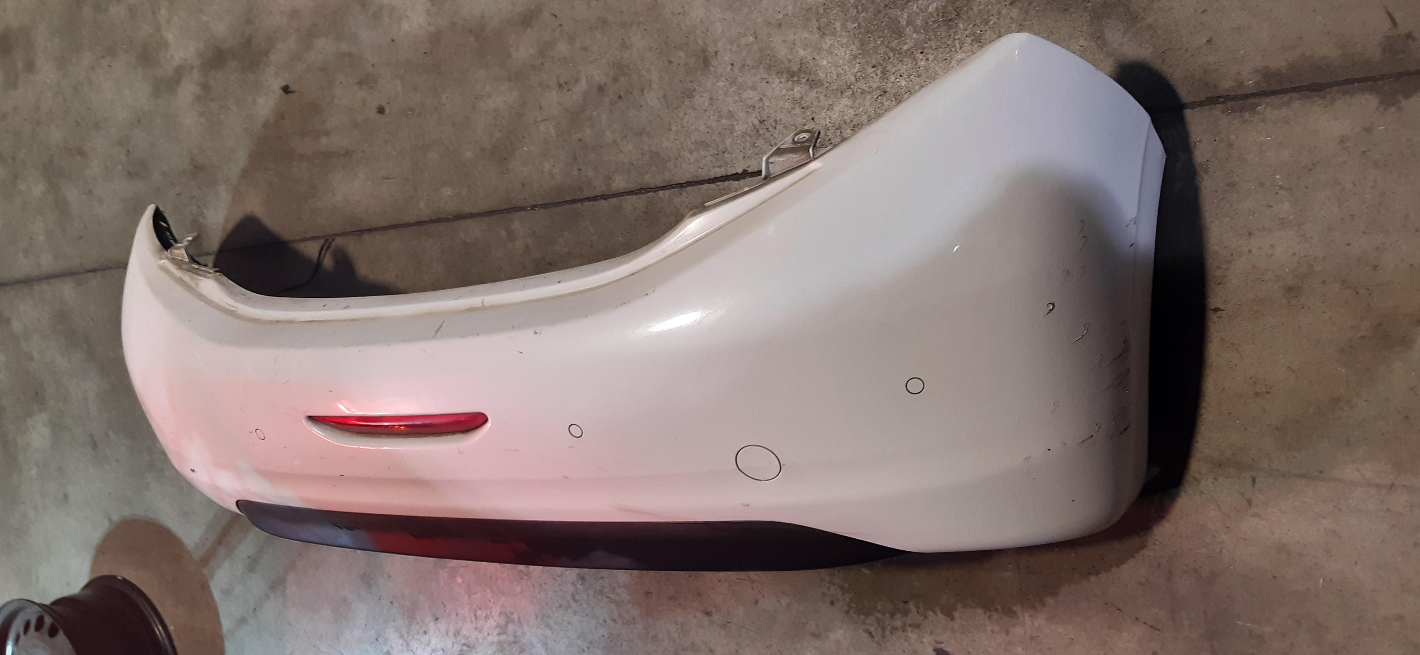 Paraurti post Completo di sensori Peugeot 208 2014 5P BIANCO 