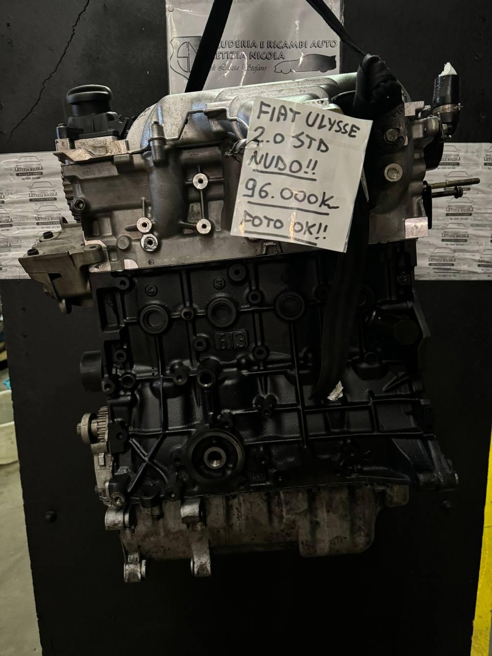 MOTORE FIAT ULYSSE 2.0 JTD RHW NUDO SENZA TURBINA SENZA INIEZIONE MTU584