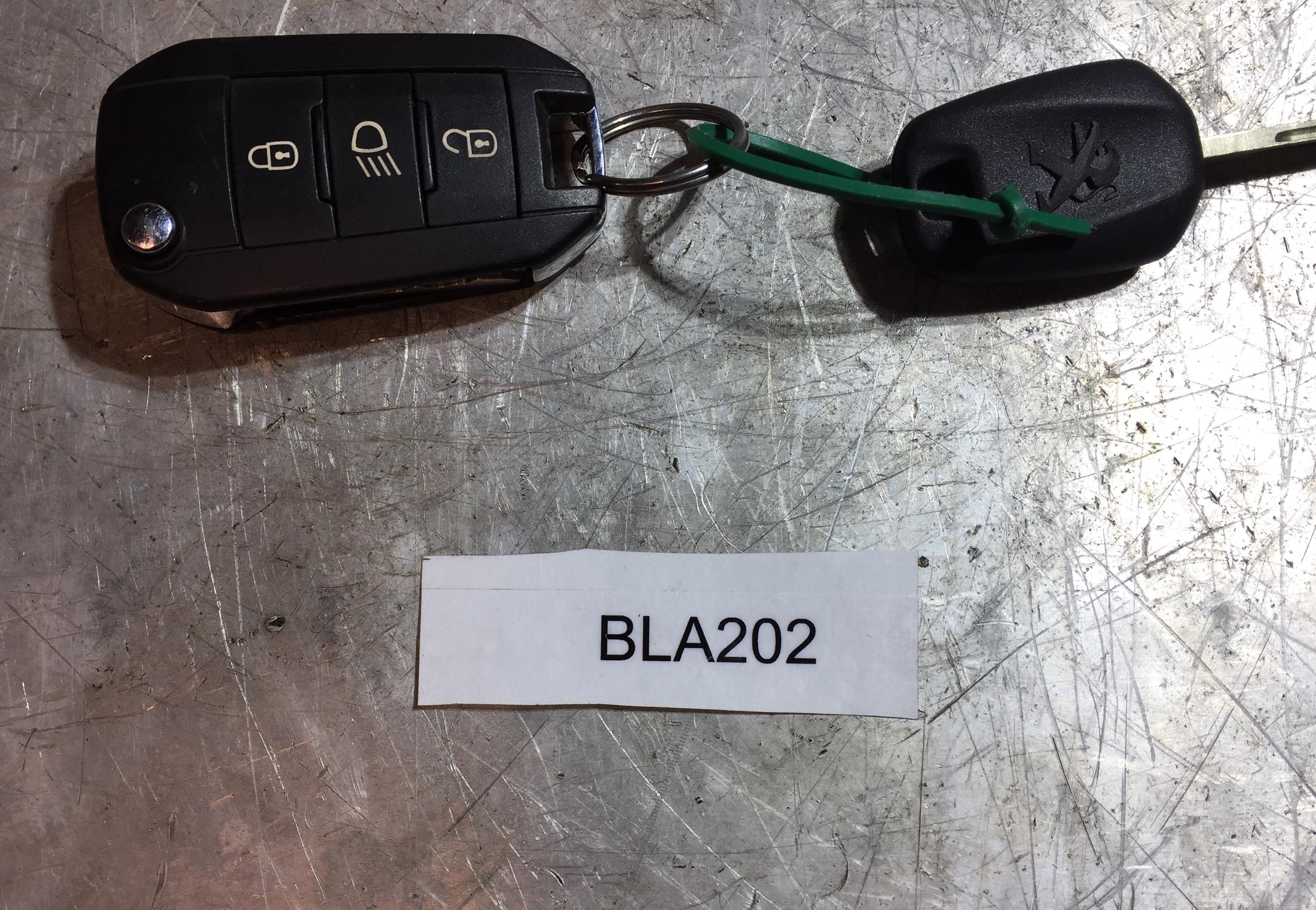 BLOCCHETTO ACCENSIONE PEUGEOT 208 1.2B 2014 5P HM01 9663123380 BLA202