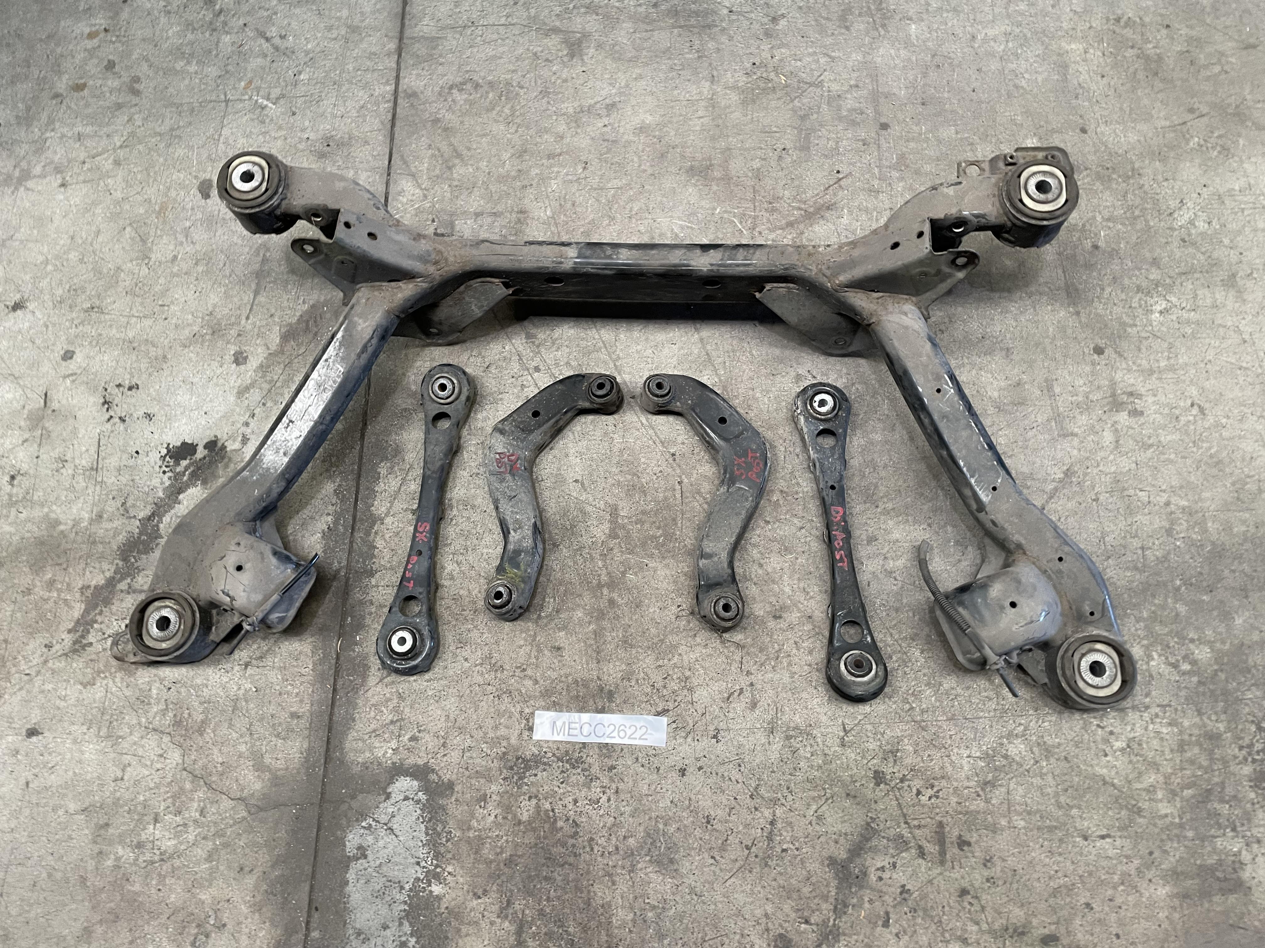 PONTE ASSALE COMPLETO DI BRACCI SENZA MOZZI AUDI A4 2.0TDI 2006 BPW MECC2622