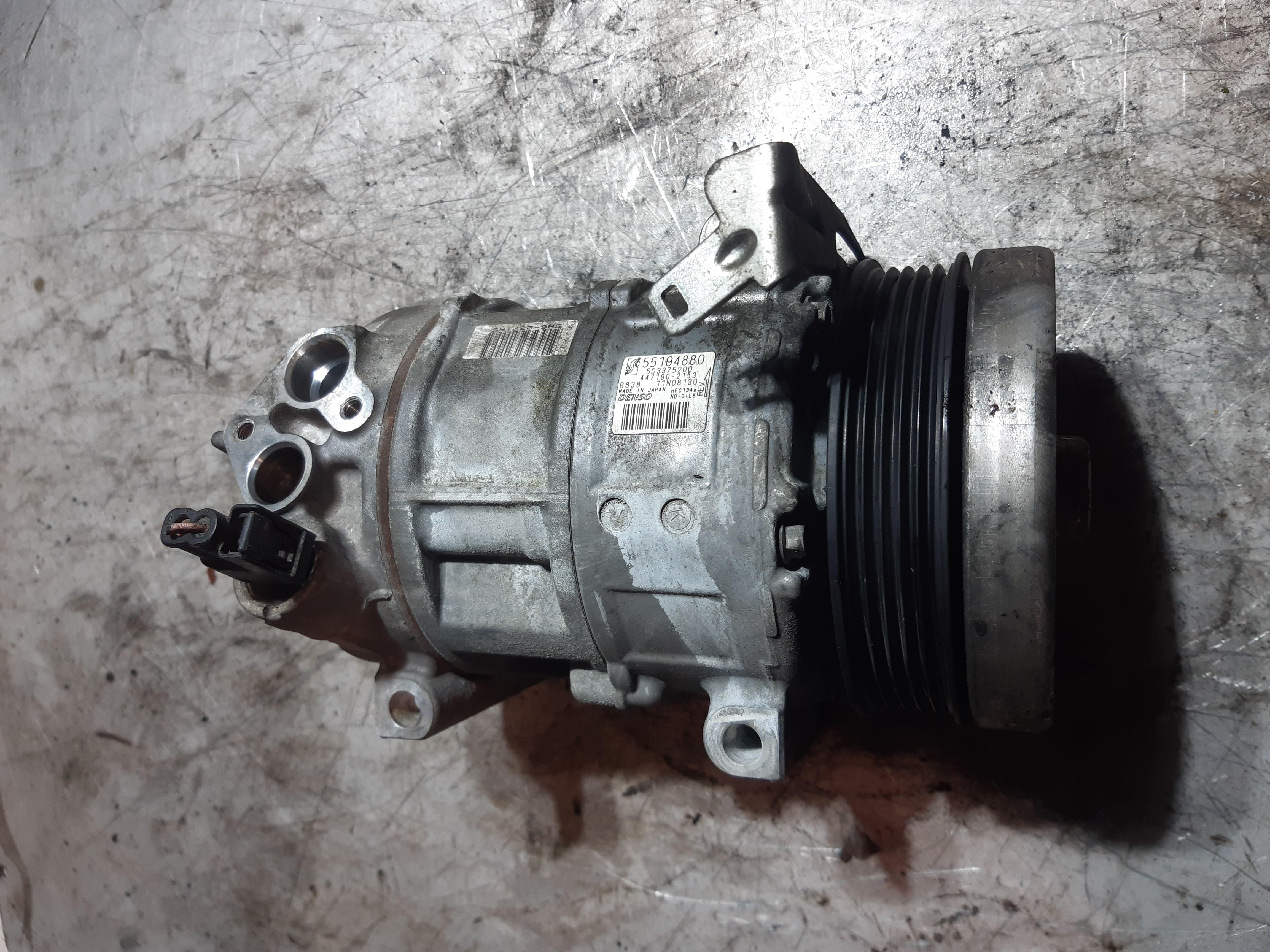 COMPRESSORE CLIMA OPEL COMBO 1.4B / METANO 2013 198A4000 55194880 COMU777