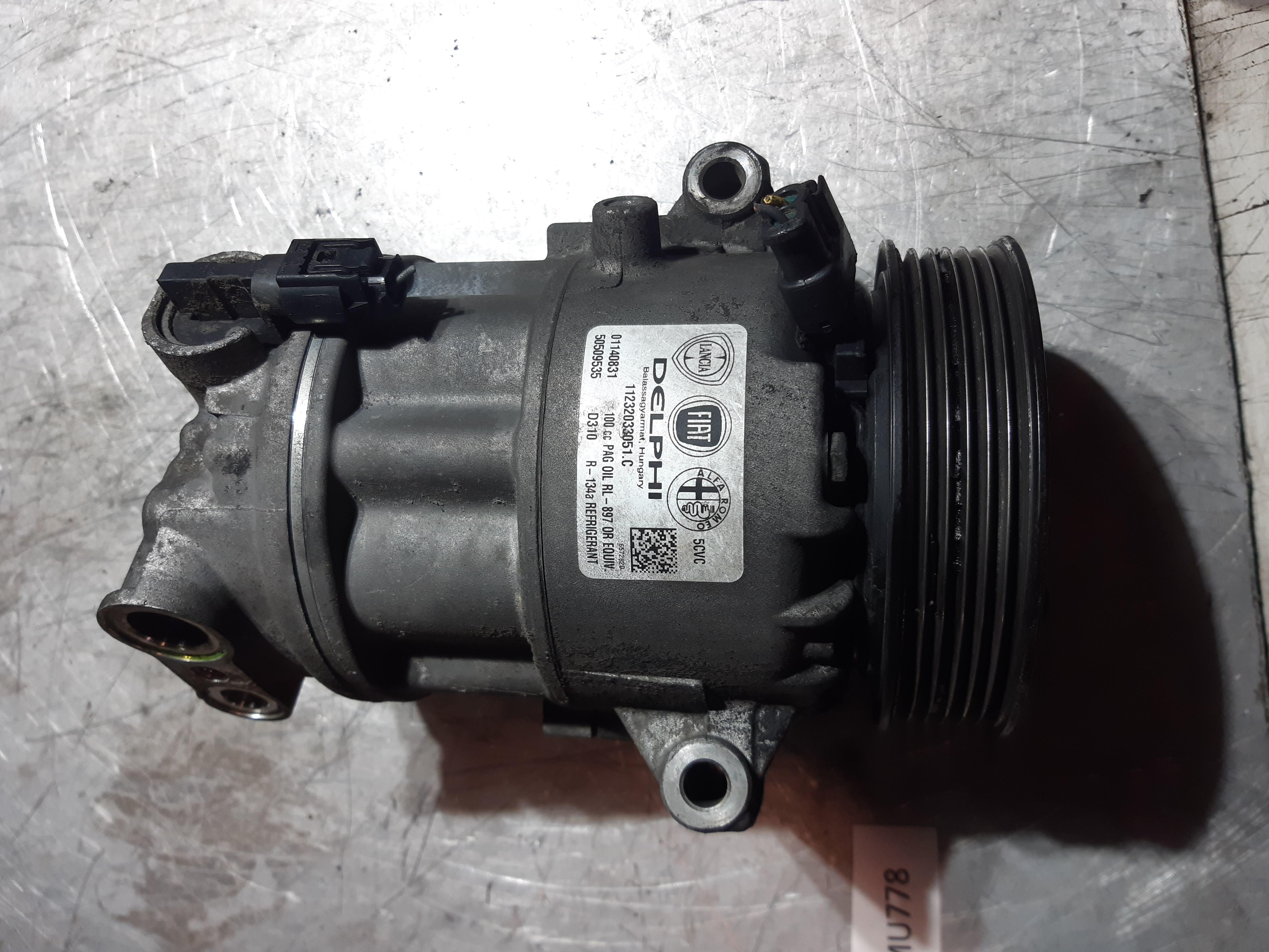 COMPRESSORE CLIMA ALFA ROMEO GIULIETTA 1.6MJ 2013 940A3000 50509535 COMU778