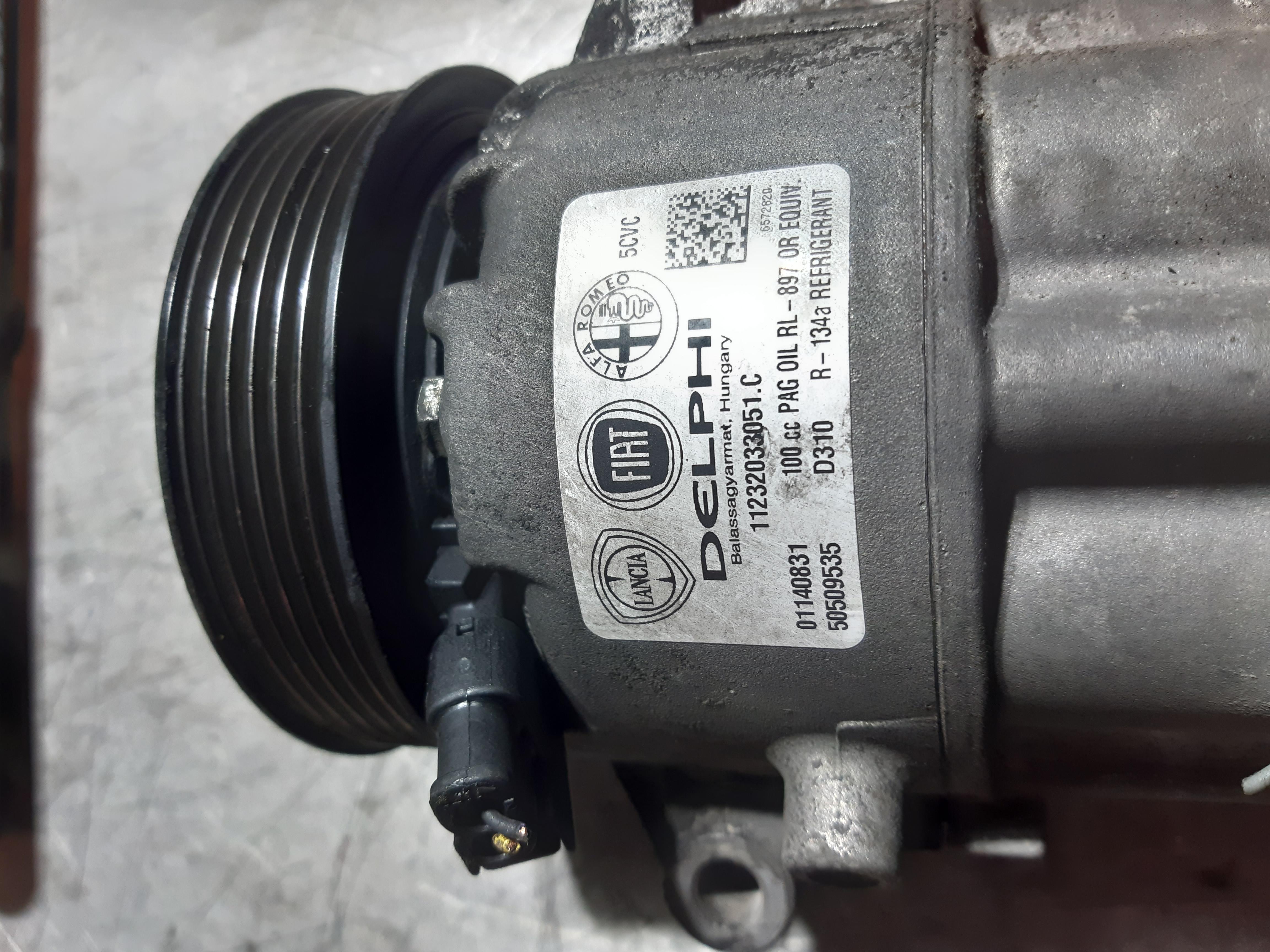 COMPRESSORE CLIMA ALFA ROMEO GIULIETTA 1.6MJ 2013 940A3000 50509535 COMU778