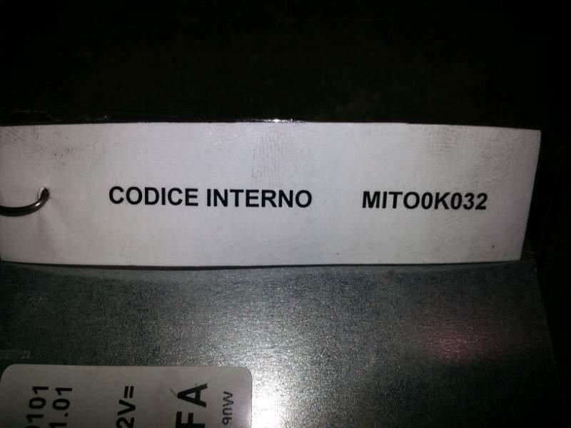 Centralina radio cd per Alfa romeo mito 2010 cod 51833517