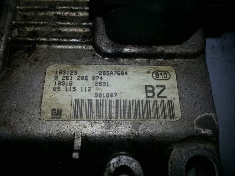 Code opel corsa 1.2 Z12XE BOSCH 0261206074