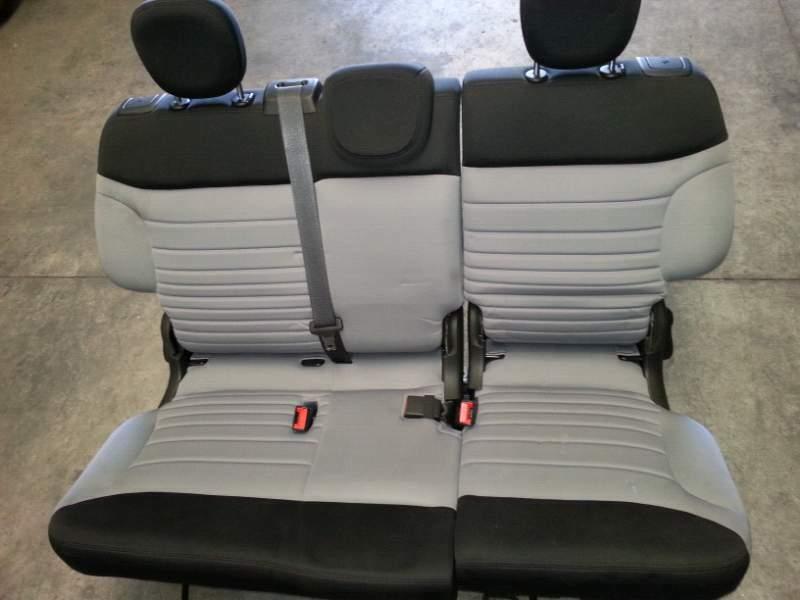 Interno in tessuto grigio/nero per Fiat 500L 2015