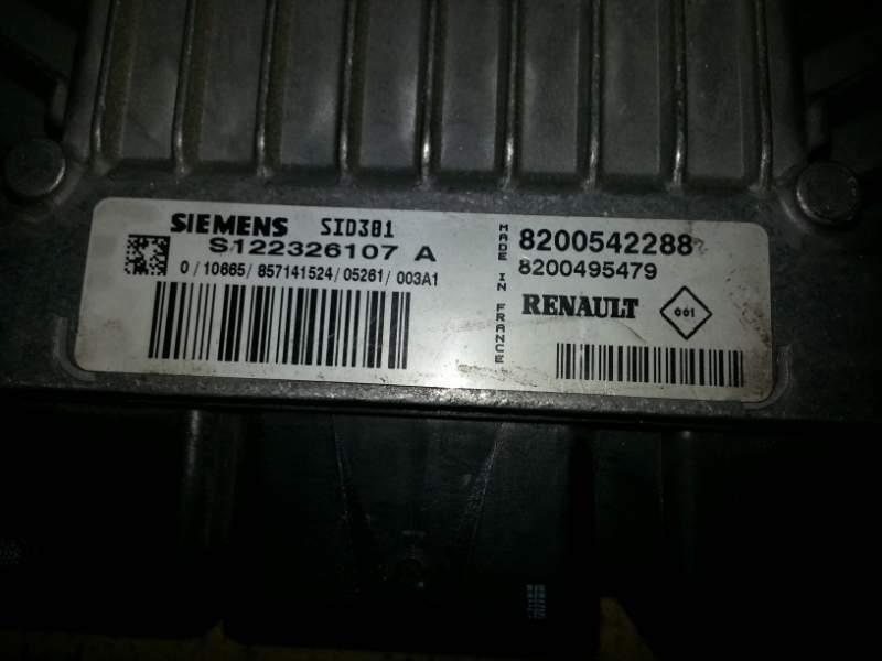 Centralina renault 1.5 DCI SIMENS S122326107A