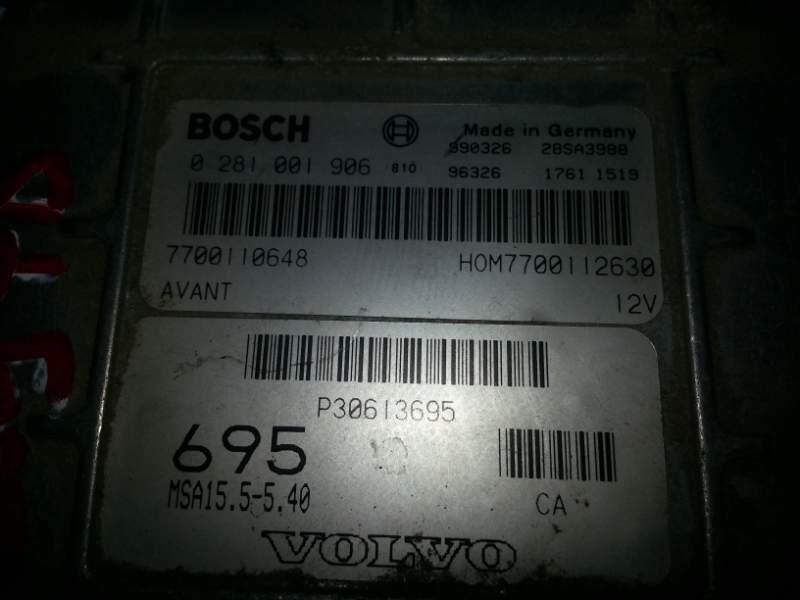 Centralina volvo V70 2.5 TDI BOSCH 0281001906