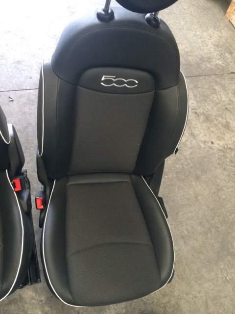 Interno completo Fiat 500X 4x4 tessuto pelle nero 2015 manuali