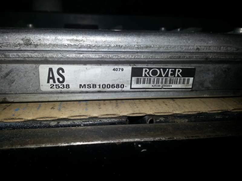 Centralina Rover 200 / 400 2.0 Rover MSB100680