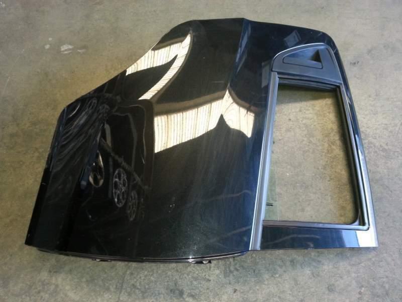 Portiera posteriore dx per Renault Clio 2008 nero -segnata-