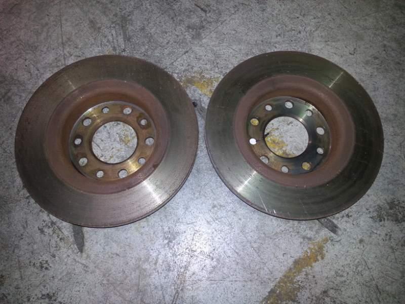 Coppia dischi freno posteriori 5 fori per Alfa romeo Giulietta 1.4 trb