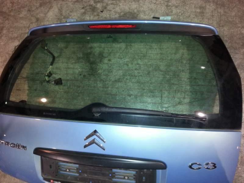 Bagagliaio posteriore Citro&euml;n C3 azzurro 2008