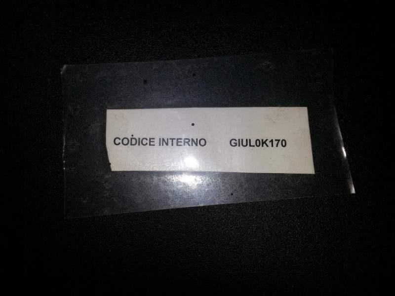 Cornice cruscotto per Alfa romeo Giulietta 1.4 trb km0 del 2015