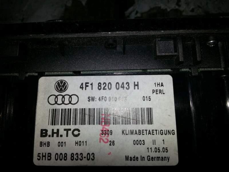 Comandi clima automatico per Audi A6 3.0TDi v6 5p sw del 2006